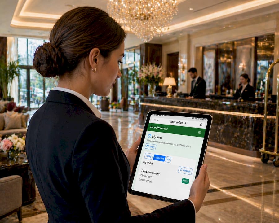 Multi-site rota management